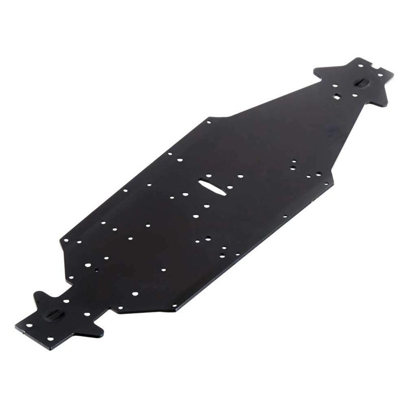 ARRMA Chassis Aluminum LWB Black, ARAC3740